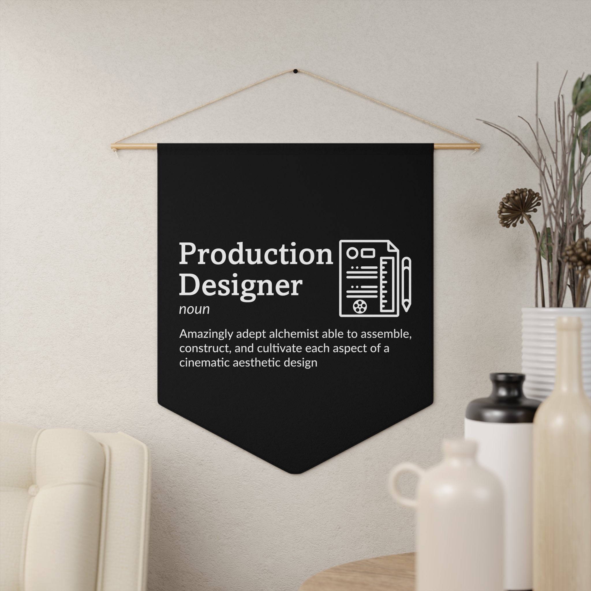 Production Designer Definition Pennant