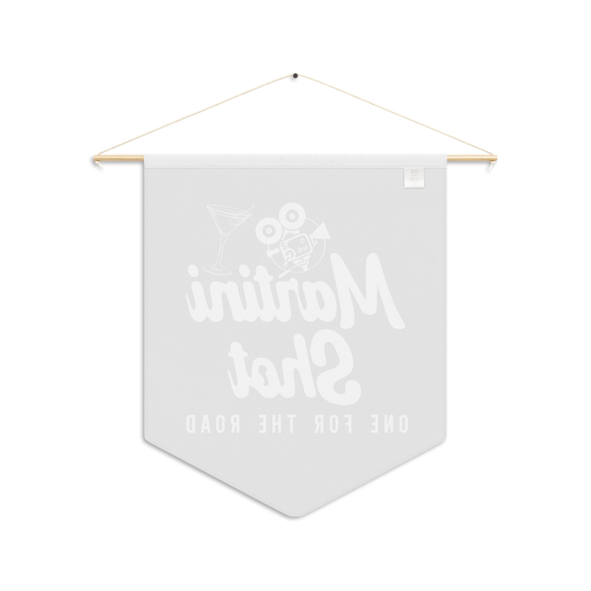 Martini Shot One For the Road Pennant