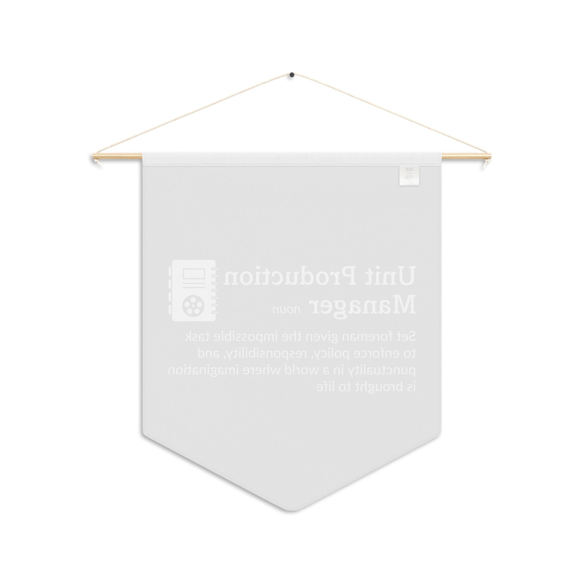 Unit Production Manager Definition Pennant