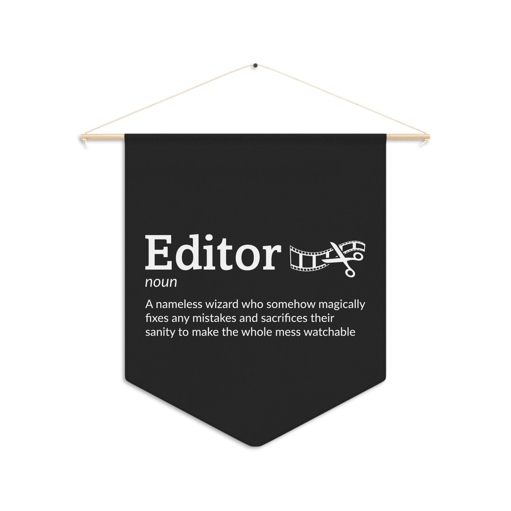Editor Definition Pennant