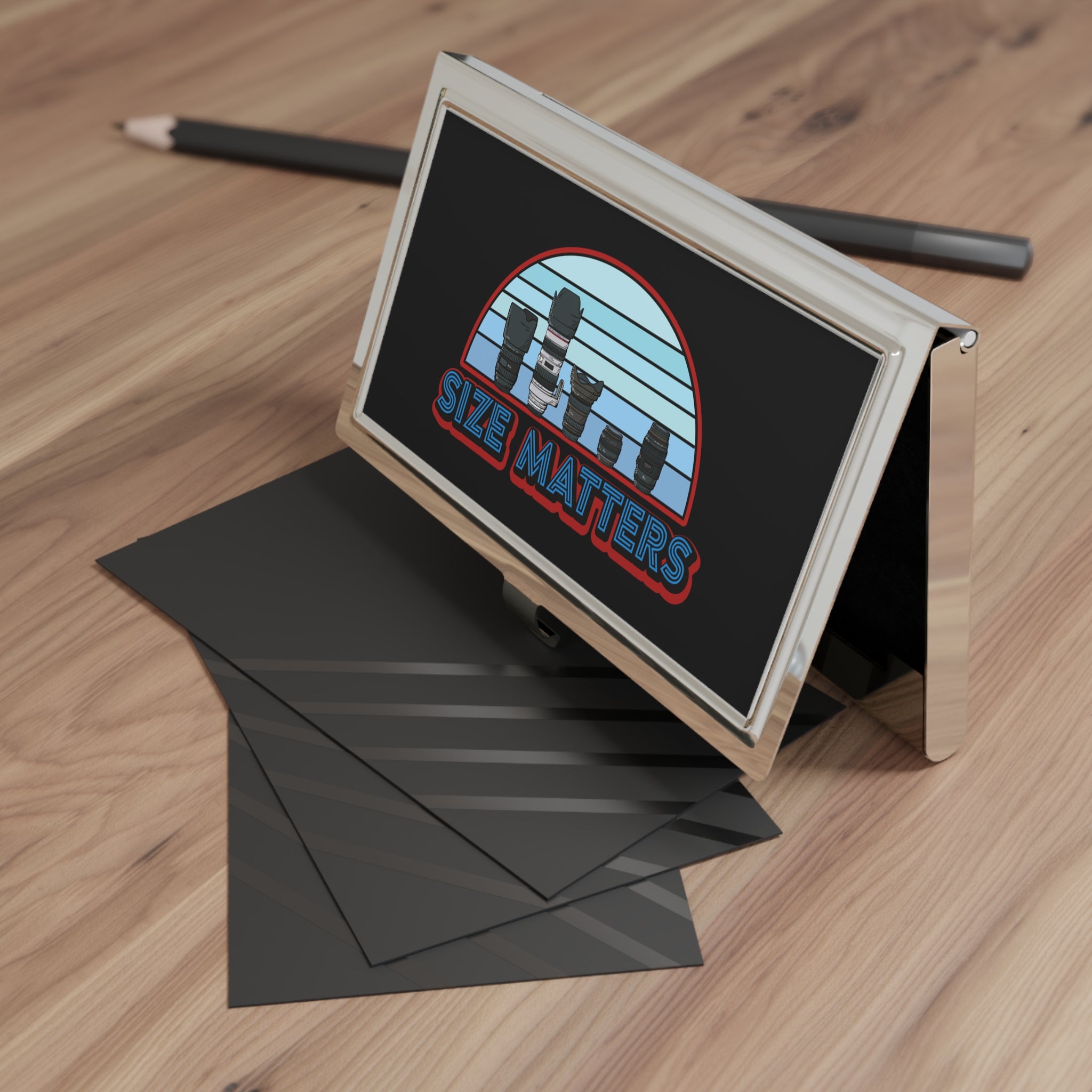 Size Matters Business Card Holder