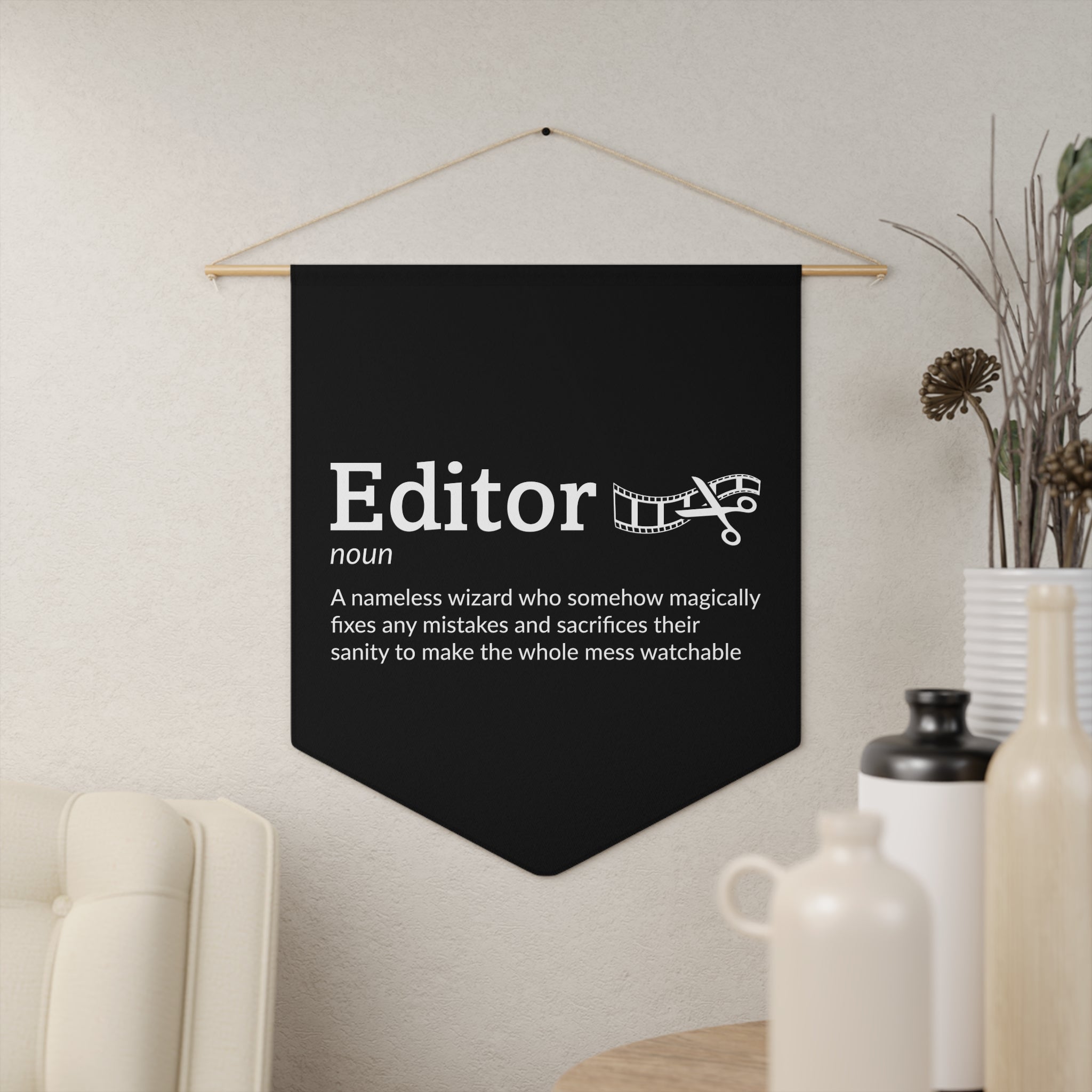 Editor Definition Pennant