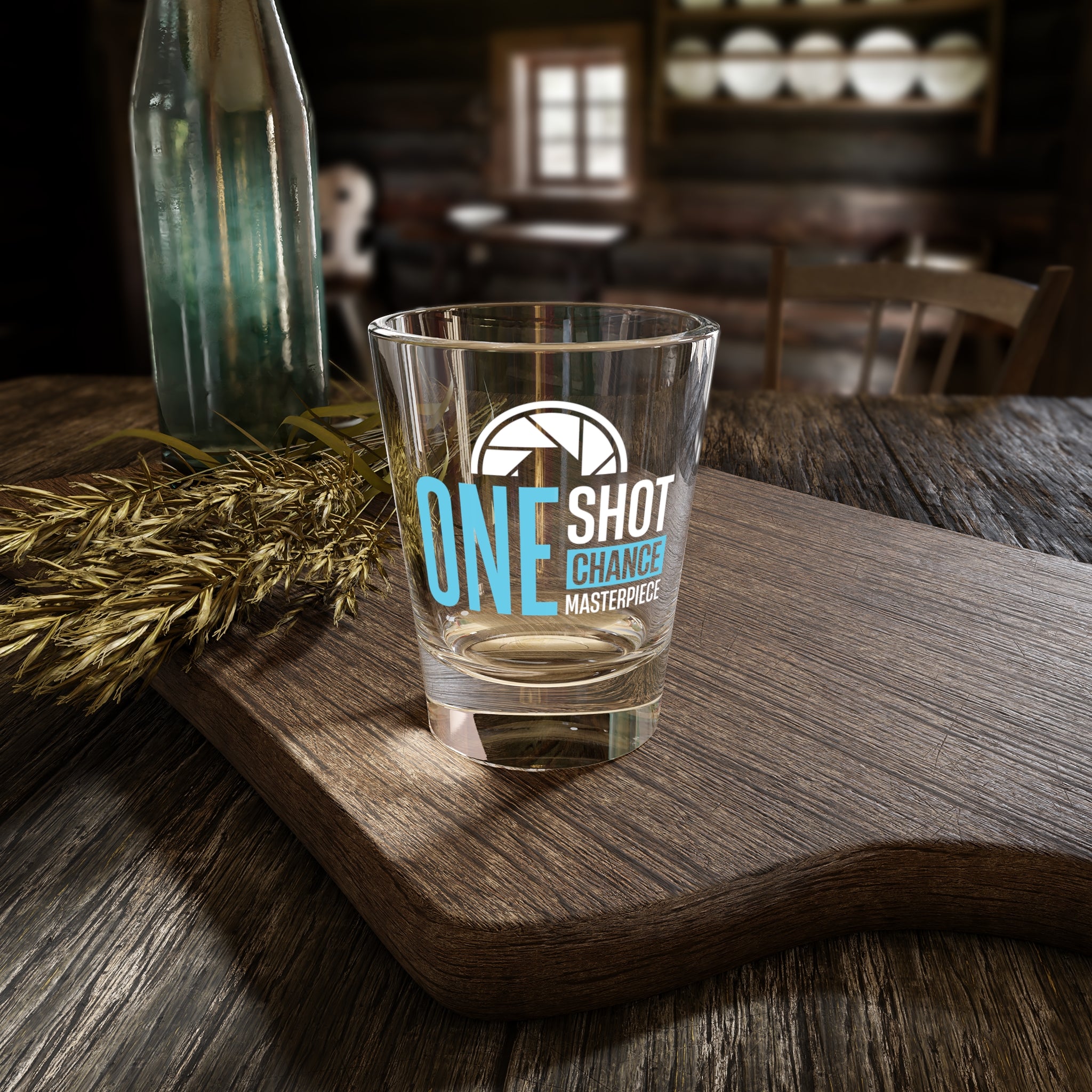 One Shot One Chance One Masterpiece Shot Glass, 1.5oz