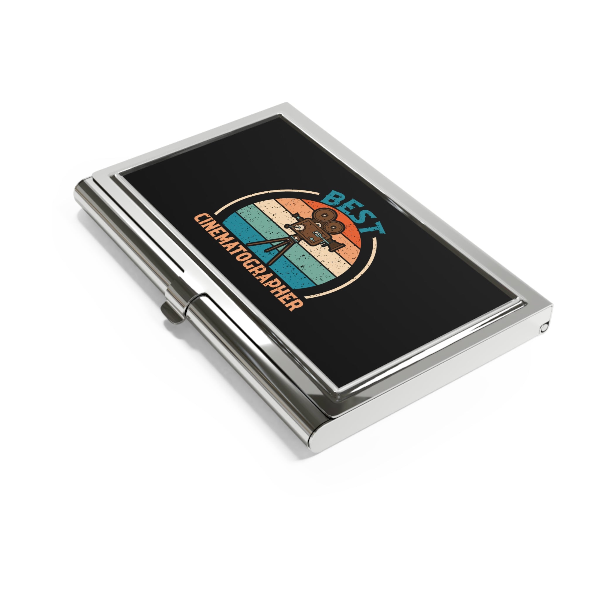 Best Cinematographer Retro Business Card Holder