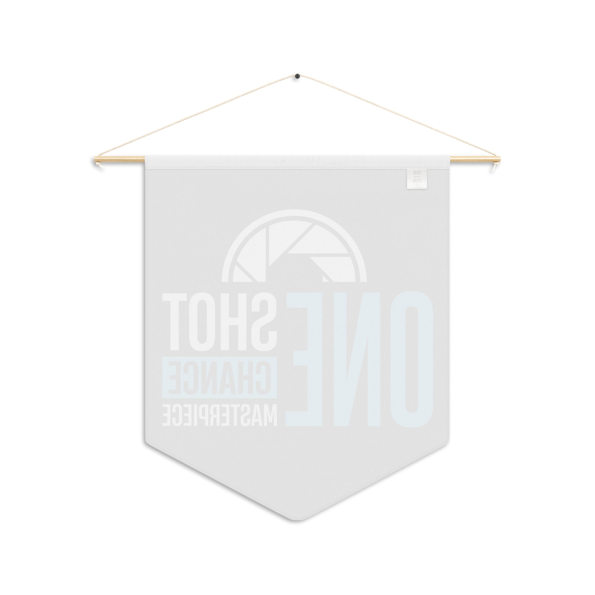 One Shot One Chance One Masterpiece Pennant