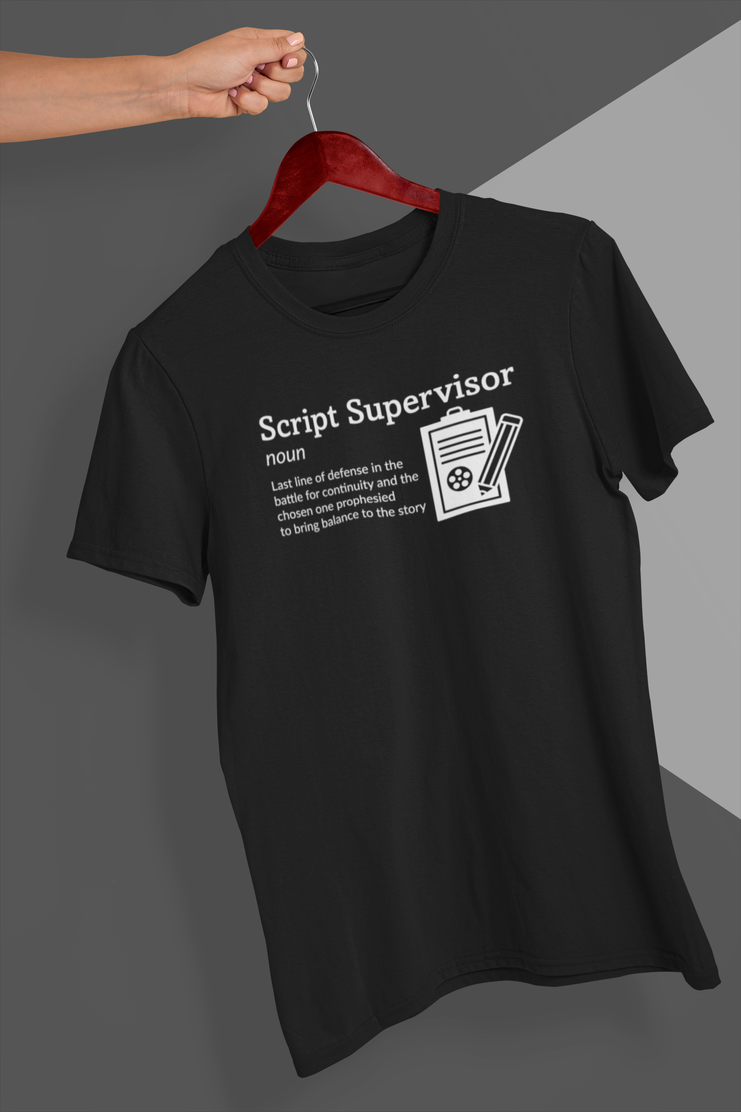 Script Supervisor Definition Shirt