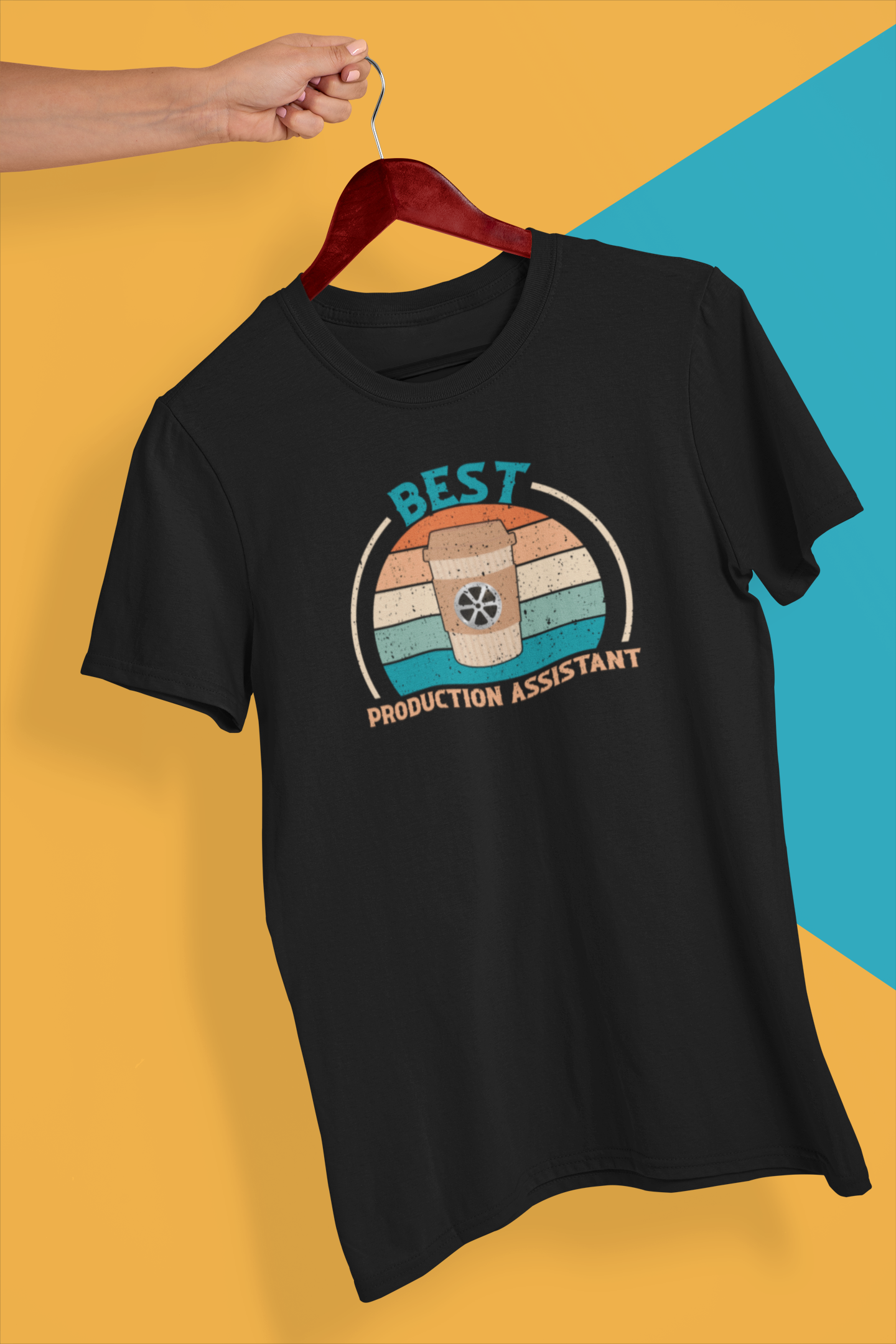 Best Production Assistant Retro Shirt