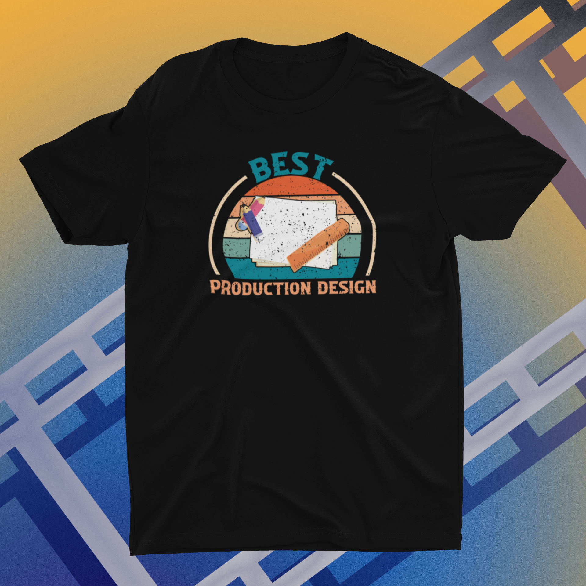 Best Production Design Retro Shirt