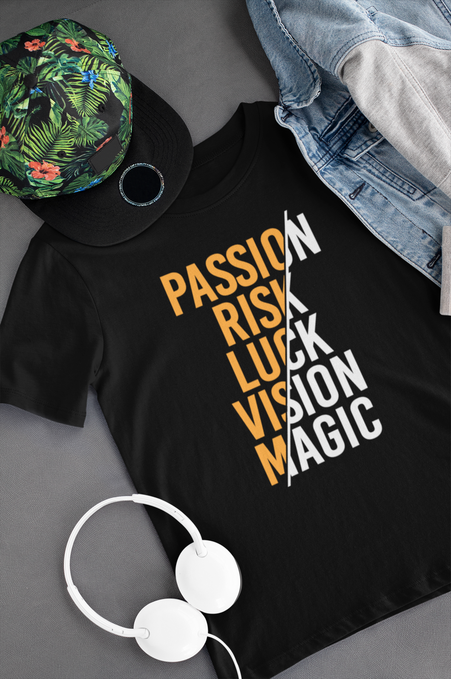 Passion Risk Luck Magic Vision - Movie Ingredients Shirt