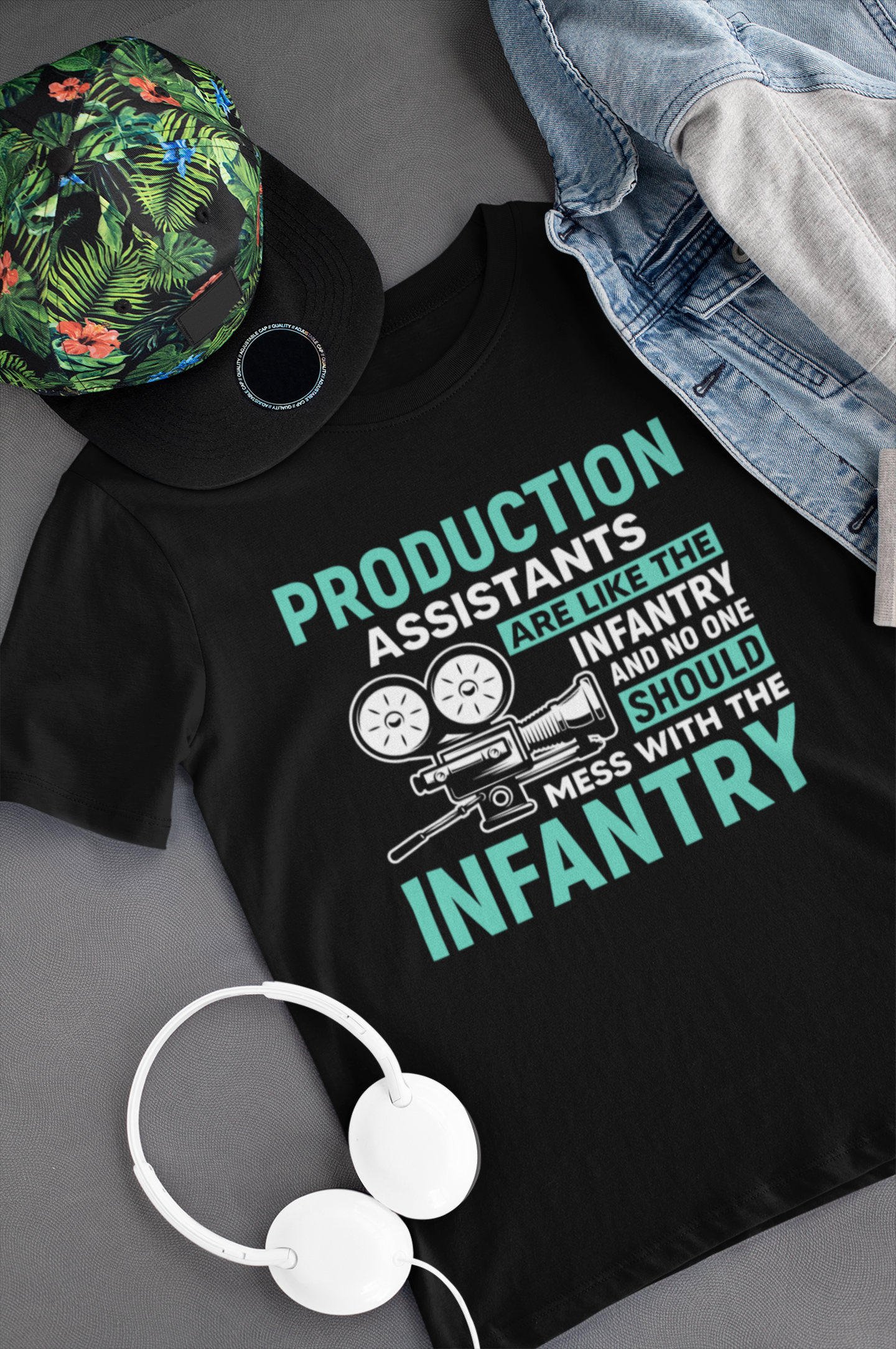 Production Assistants are like the Infantry Shirt
