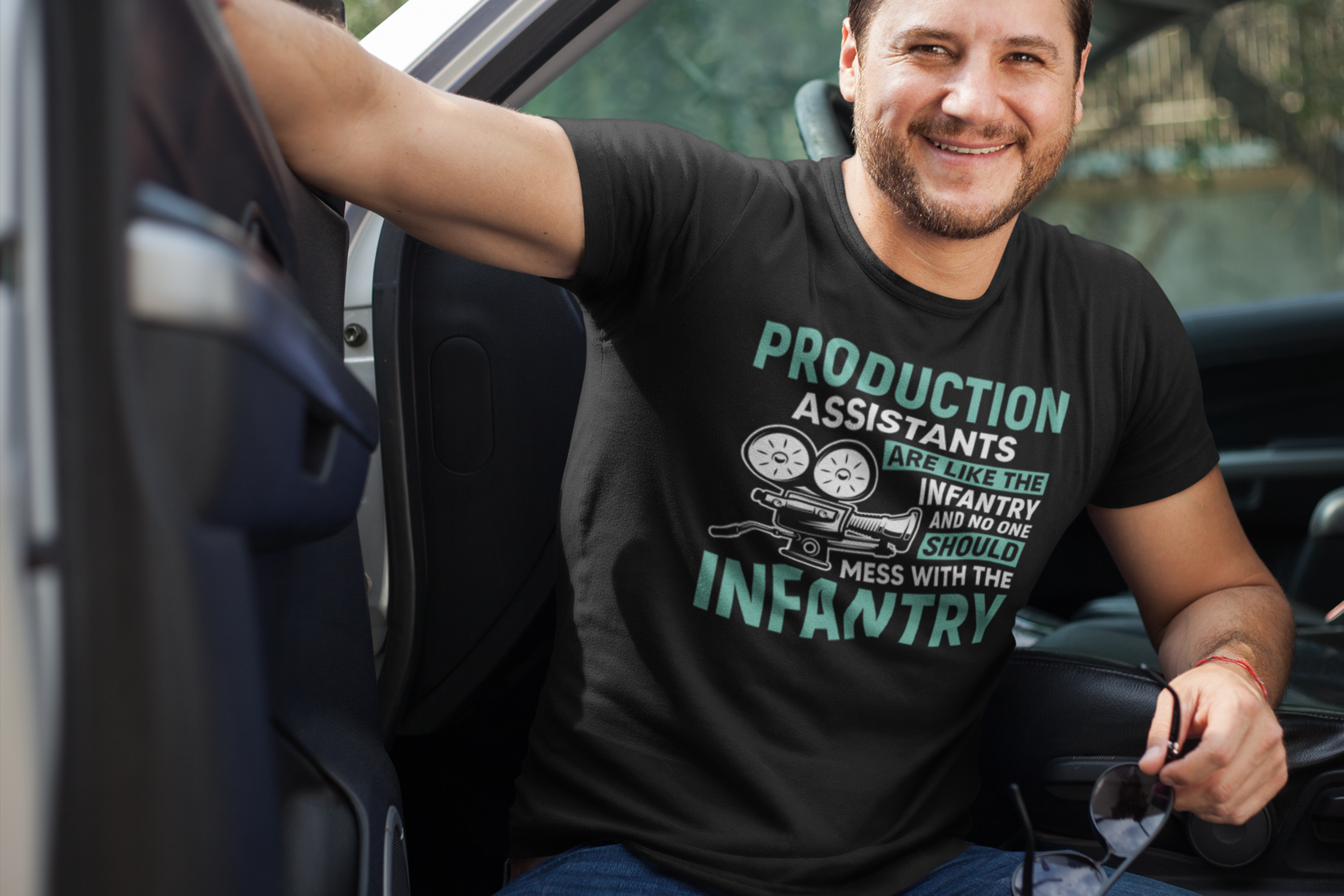 Production Assistants are like the Infantry Shirt