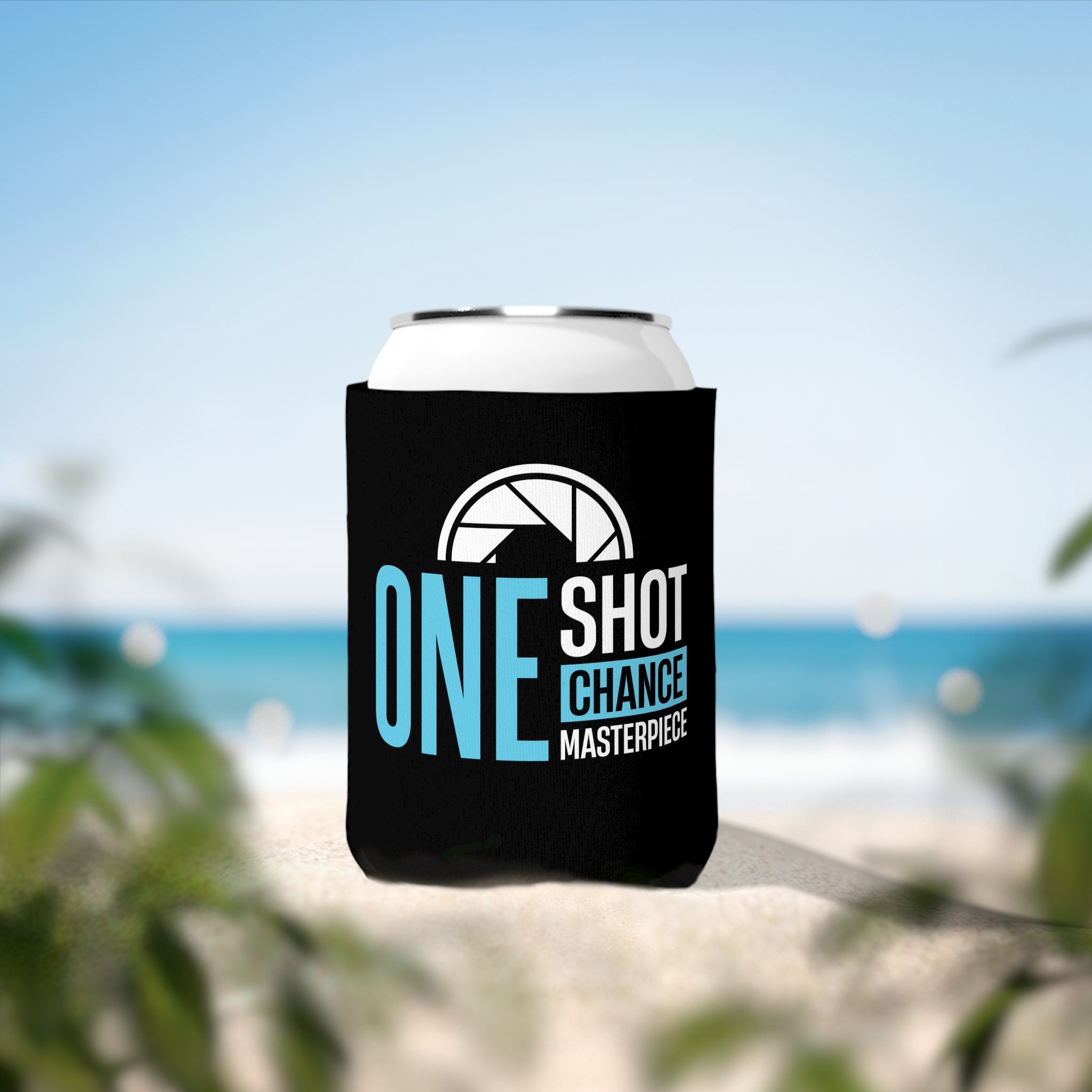 One Shot One Chance One Masterpiece Can Cooler Sleeve