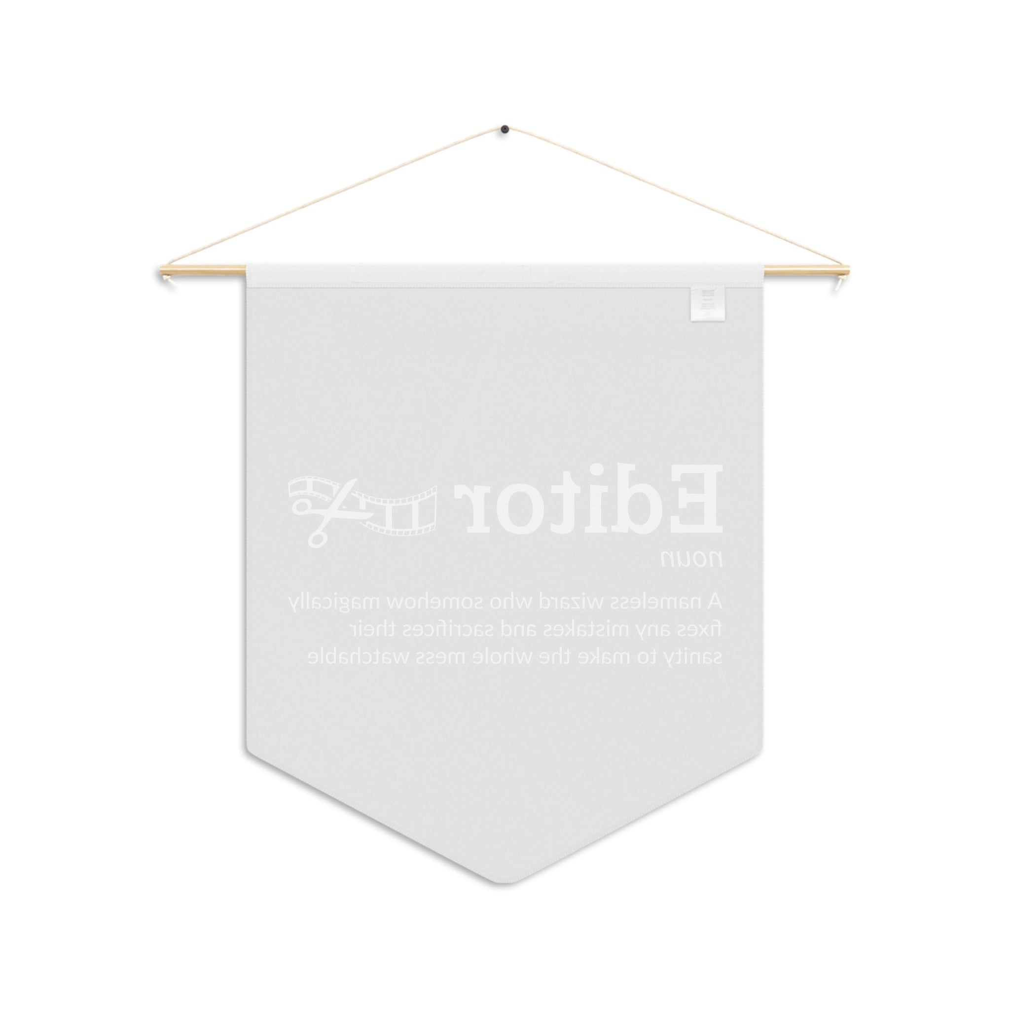 Editor Definition Pennant