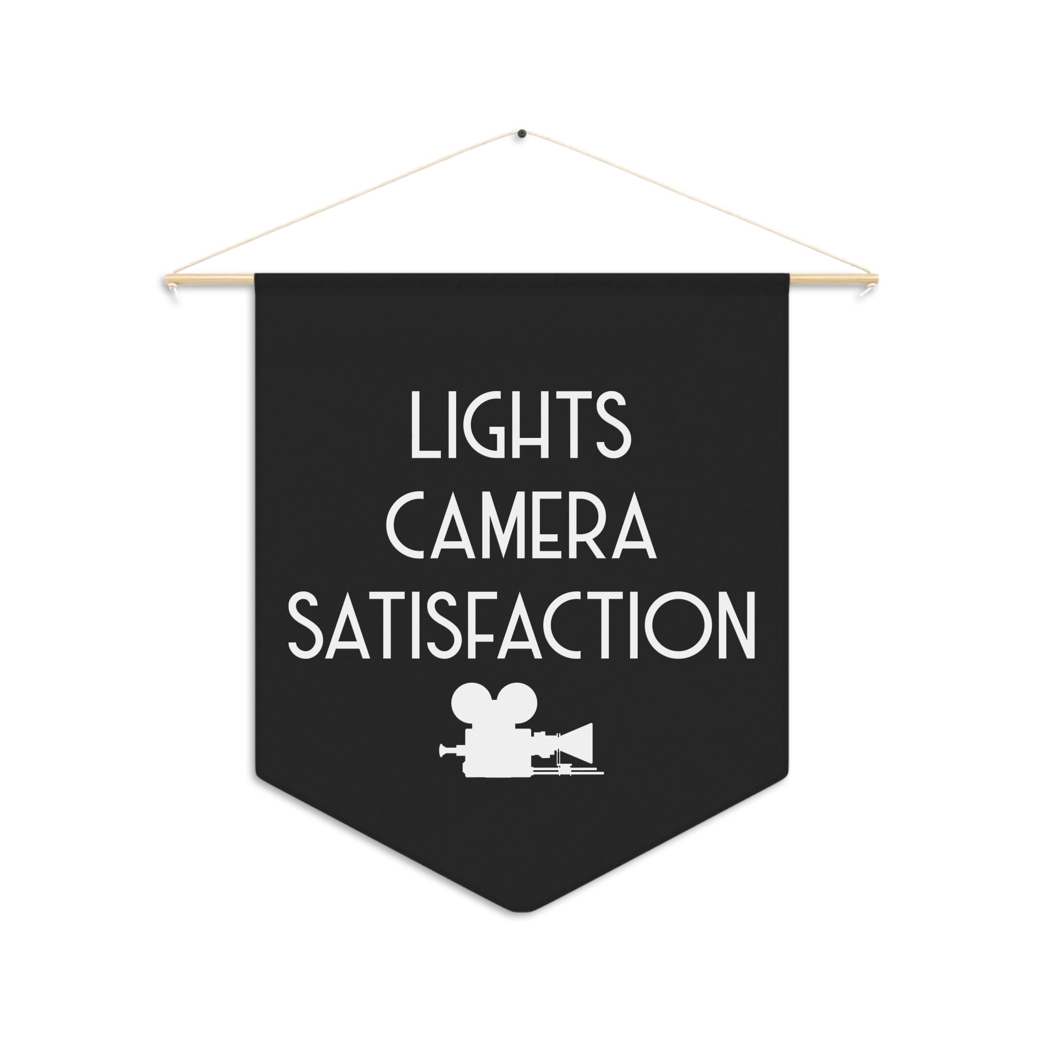 Light Camera Satisfaction Cassic Pennant
