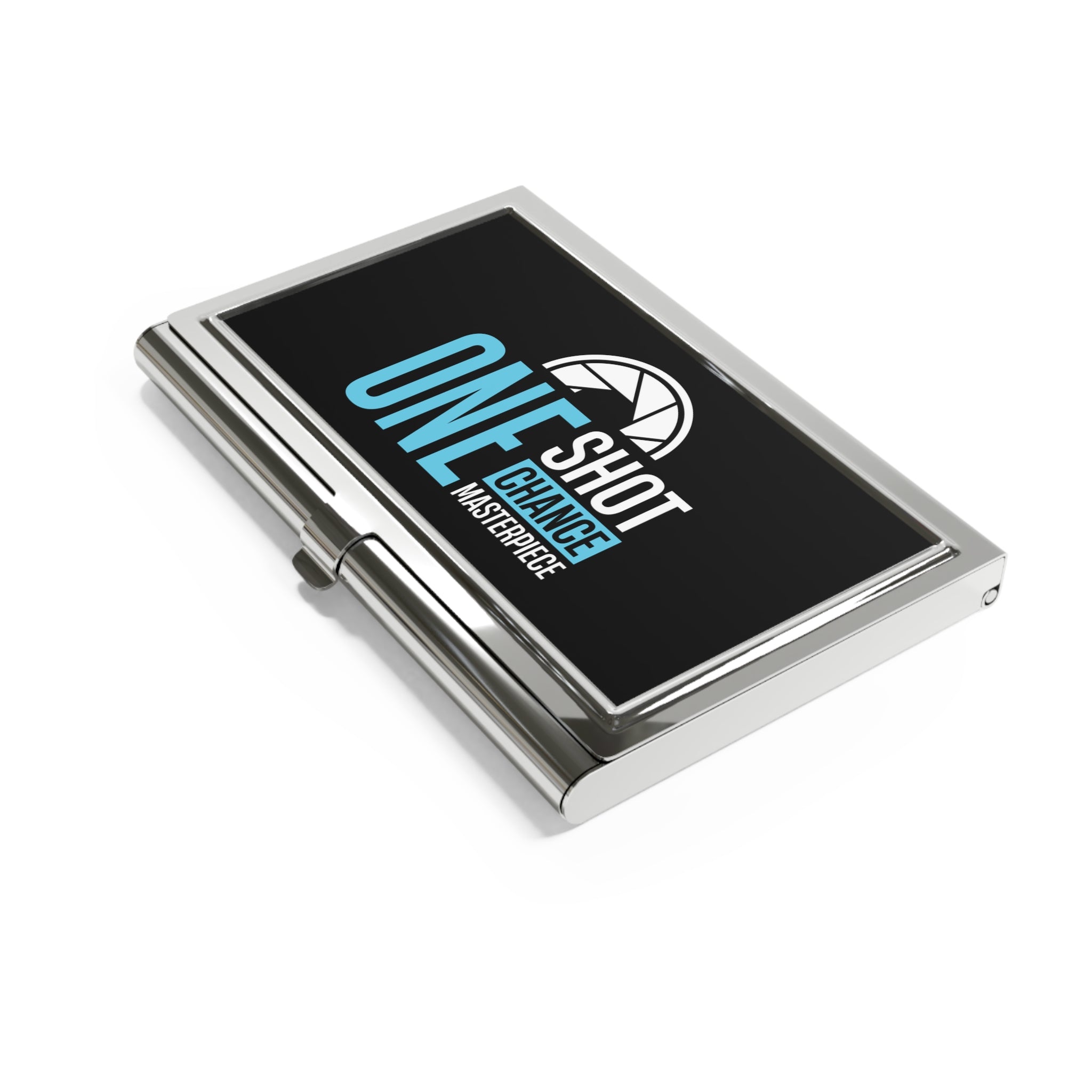 One Shot One Chance One Masterpiece Business Card Holder